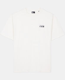 The Kooples HOMME ECRU t-shirt oversize avec sérigraphie écru