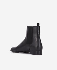 The Kooples HOMME BLACK bottines chelsea en cuir noires