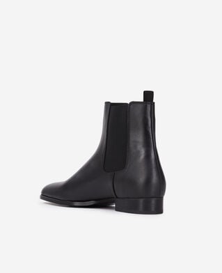 The Kooples HOMME BLACK bottines chelsea en cuir noires