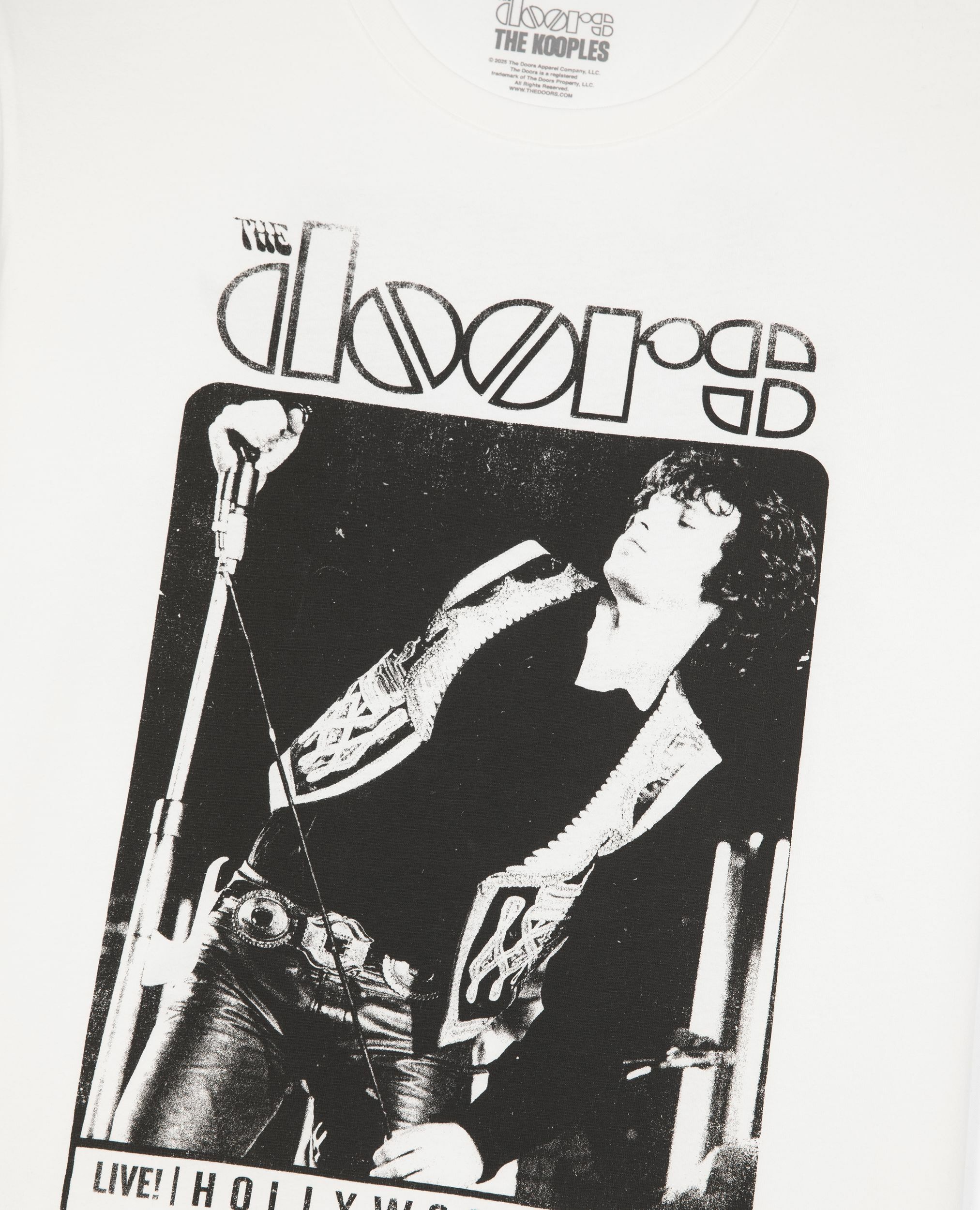 T-shirt mixte The Doors X The Kooples écru, ECRU, hi-res image number null