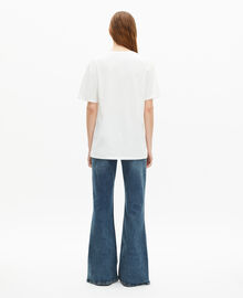 The Kooples MIXTE ECRU t-shirt mixte the doors x the kooples écru