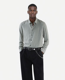 The Kooples HOMME BLACK WHITE chemise imprimé fleuri