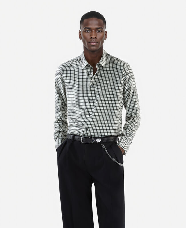 The Kooples HOMME BLACK WHITE chemise imprimé fleuri