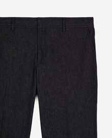The Kooples HOMME NAVY pantalon de costume effet denim bleu