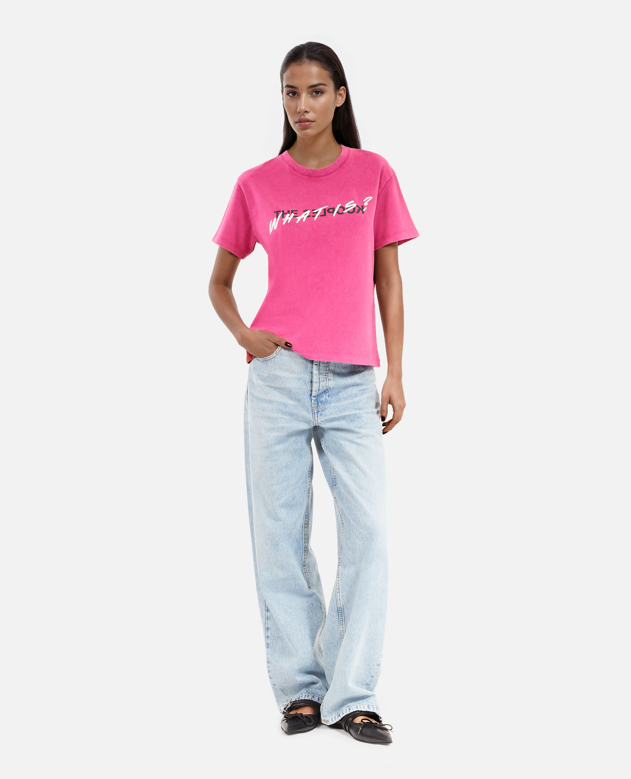 T-shirt What is rose, FUSHIA, hi-res image number null
