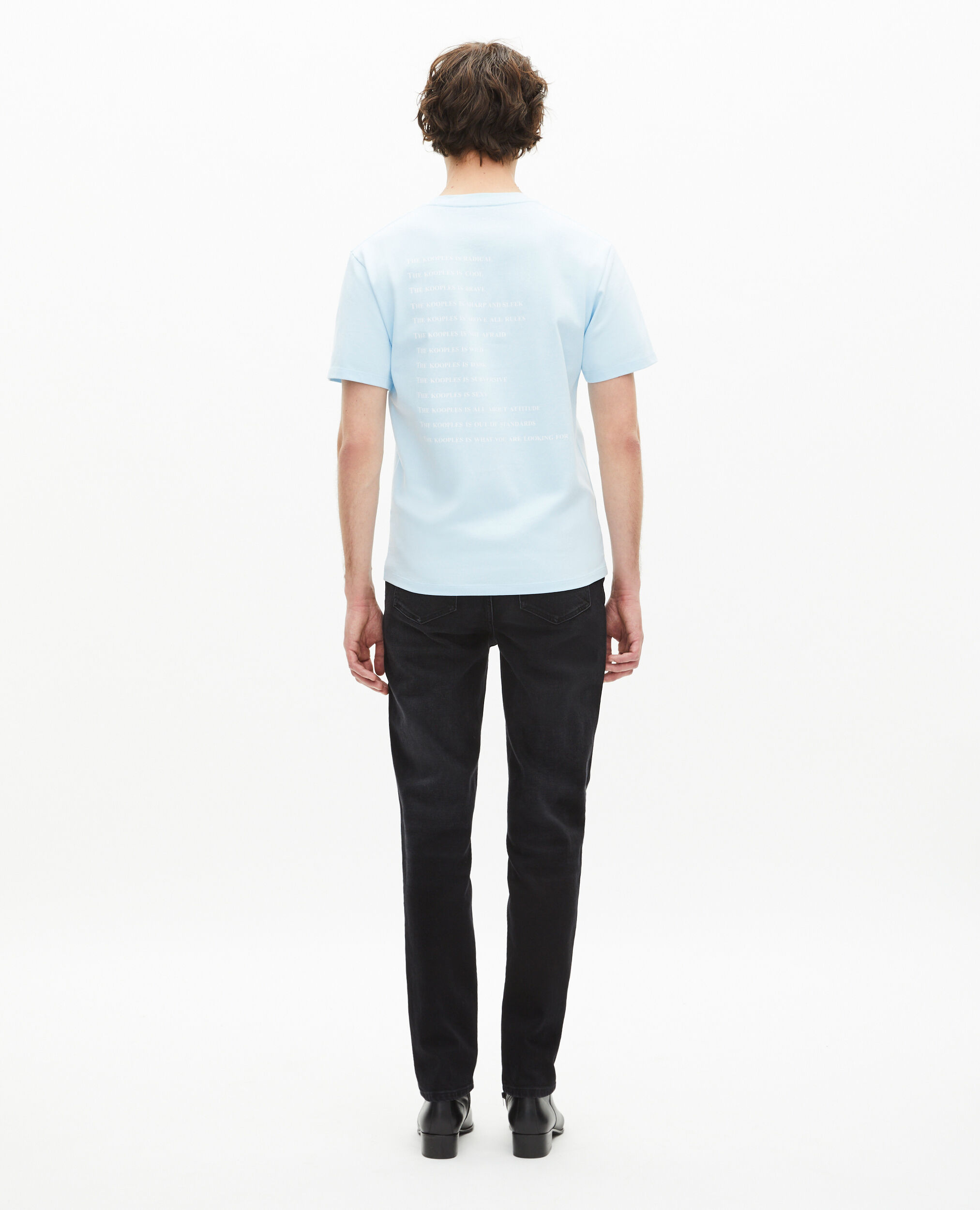 T-shirt What is bleu clair, BLUE SKY, hi-res image number null