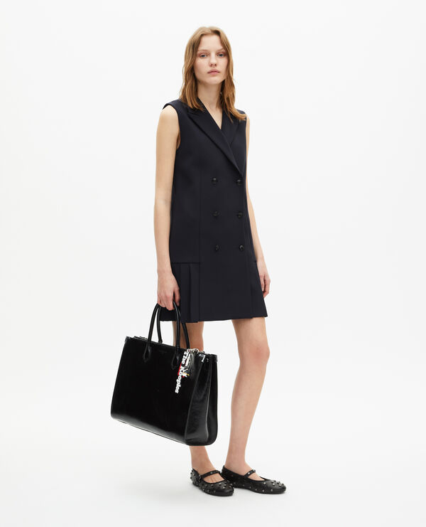 The Kooples FEMME NAVY robe tailleur courte marine