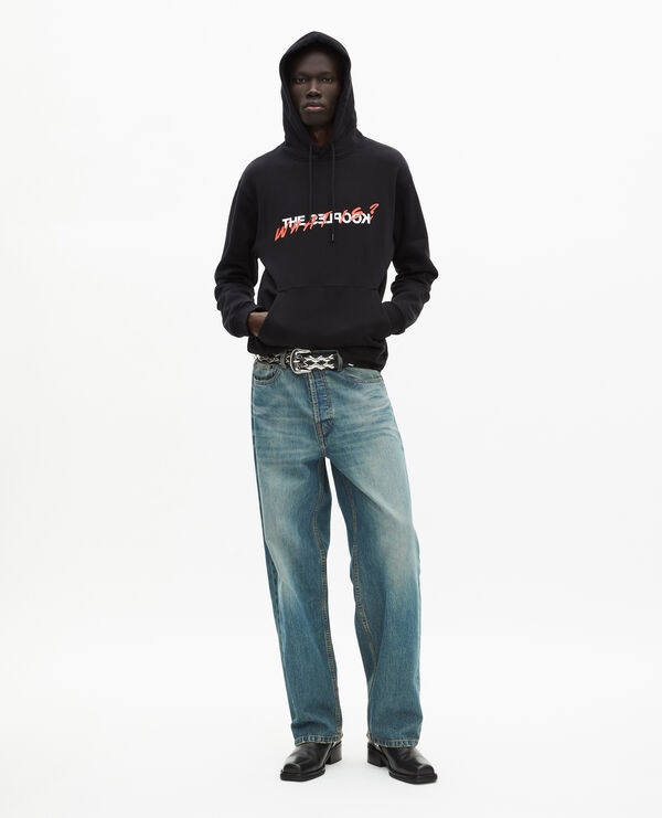 The Kooples HOMME BLACK sweatshirt à capuche what is noir