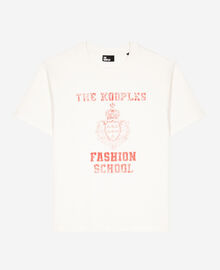 The Kooples FEMME ECRU t-shirt avec sérigraphie écru