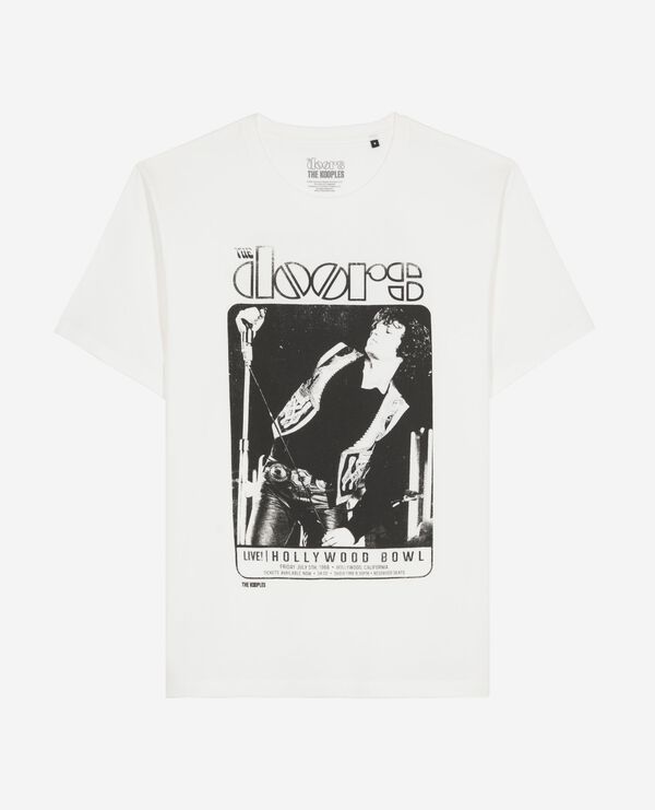 The Kooples MIXTE ECRU t-shirt mixte the doors x the kooples écru