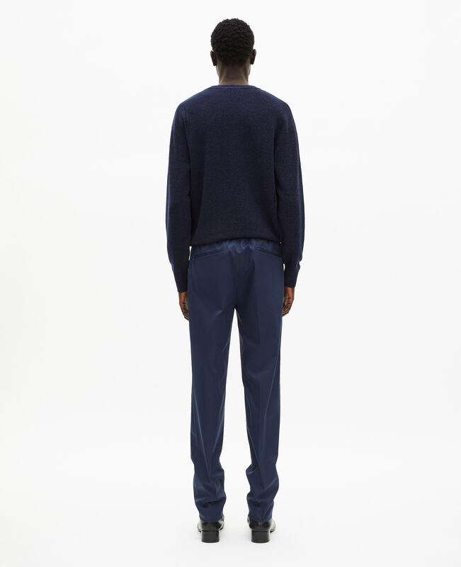 The Kooples HOMME NAVY pantalon droit marine
