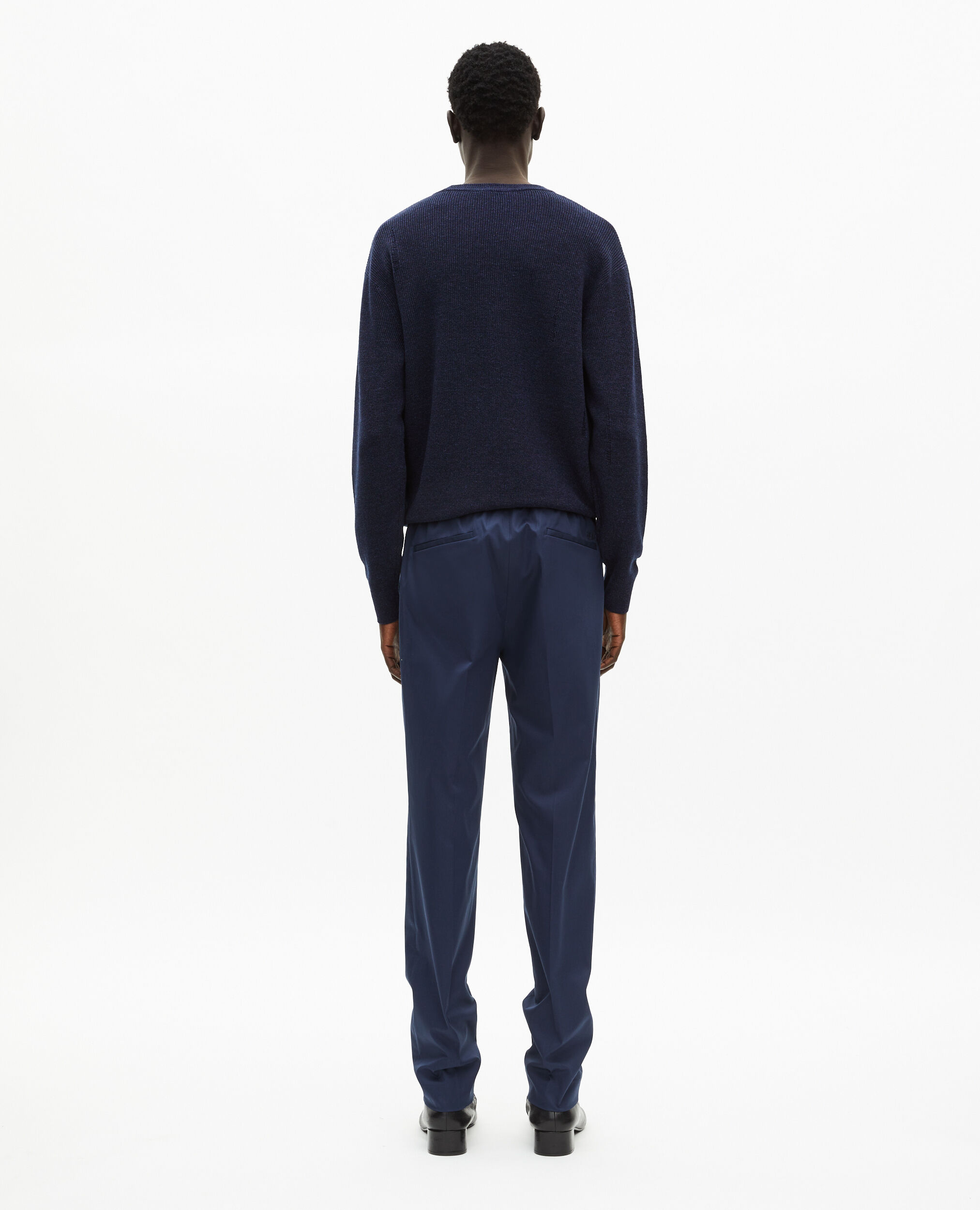 Pantalon droit marine, NAVY, hi-res image number null