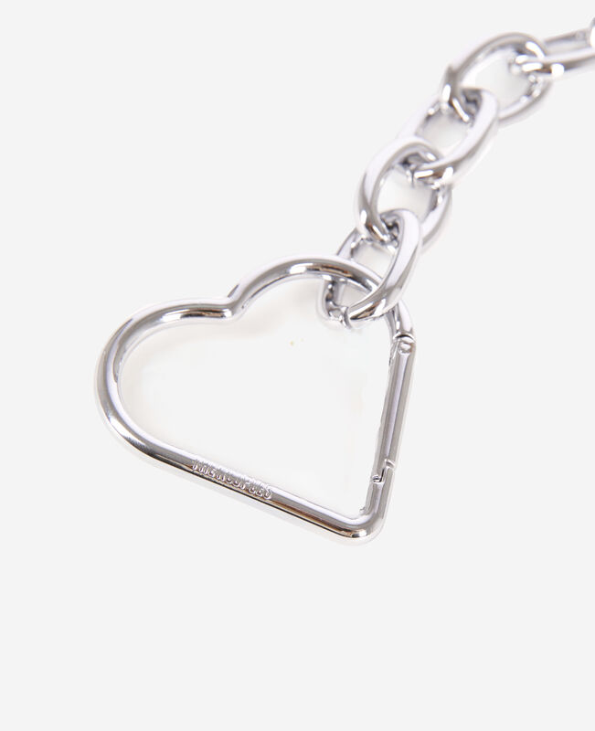 The Kooples FEMME SILVER chaîne de sac amelia argentée