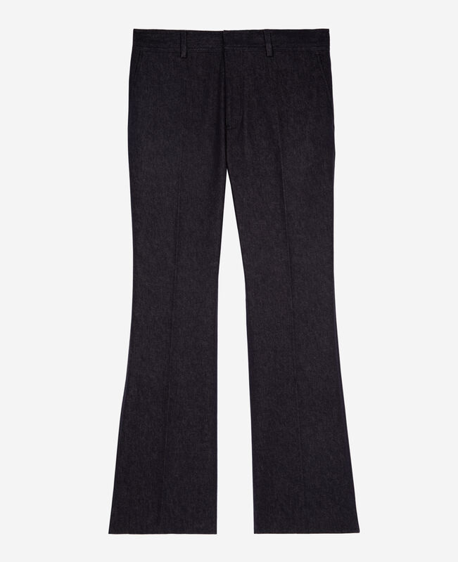 The Kooples HOMME NAVY pantalon de costume effet denim bleu
