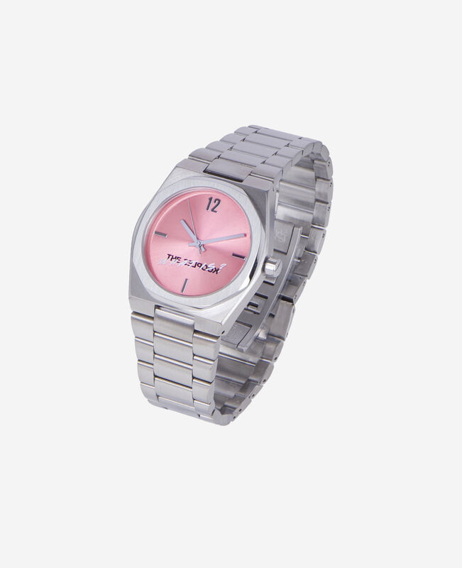 The Kooples MIXTE SILVER montre what is argentée cadran rose