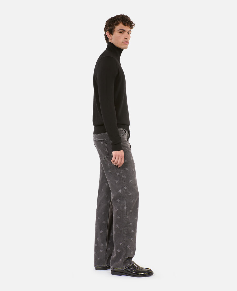 The Kooples HOMME BLACK pull en laine noire