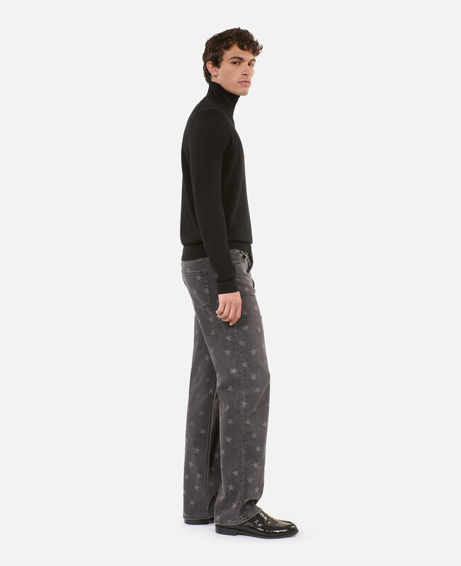 The Kooples HOMME BLACK pull en laine noire