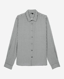 The Kooples HOMME BLACK WHITE chemise imprimé fleuri