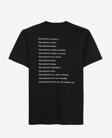 The Kooples FEMME BLACK t-shirt what is noir
