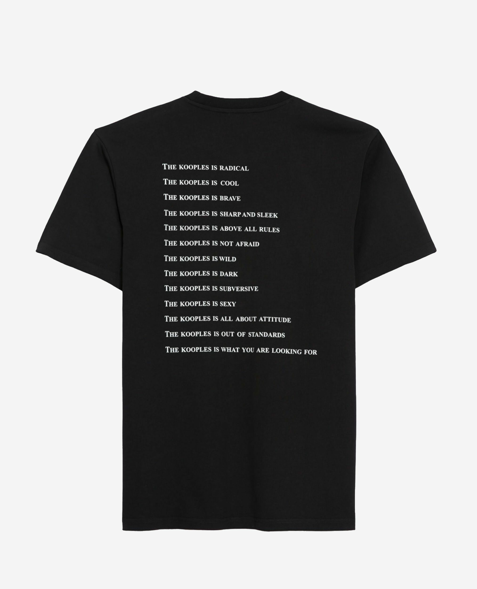 T-shirt What is noir, BLACK, hi-res image number null