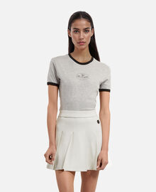 The Kooples FEMME ECRU jupe courte plissée écrue