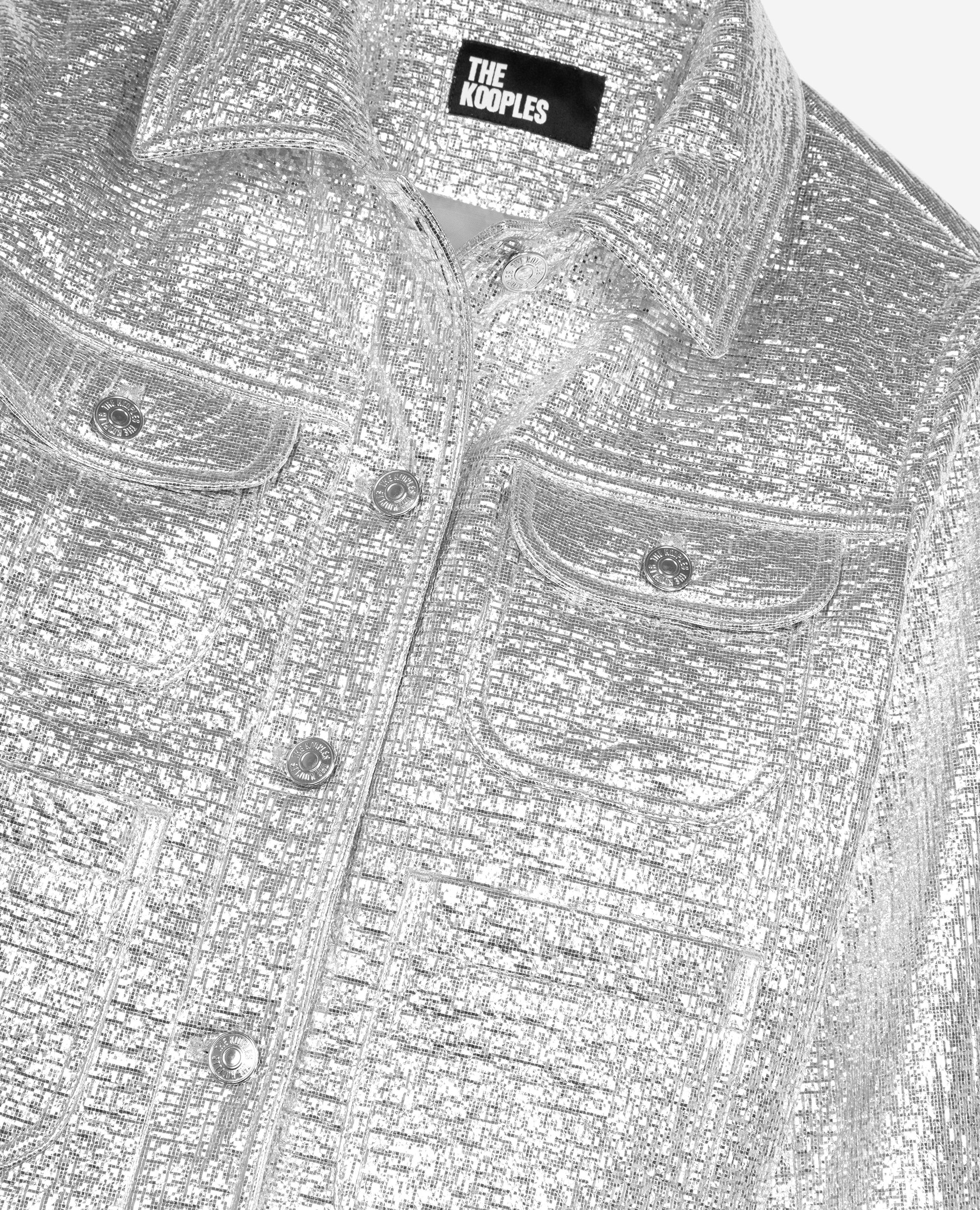 Veste courte argentée, SILVER, hi-res image number null
