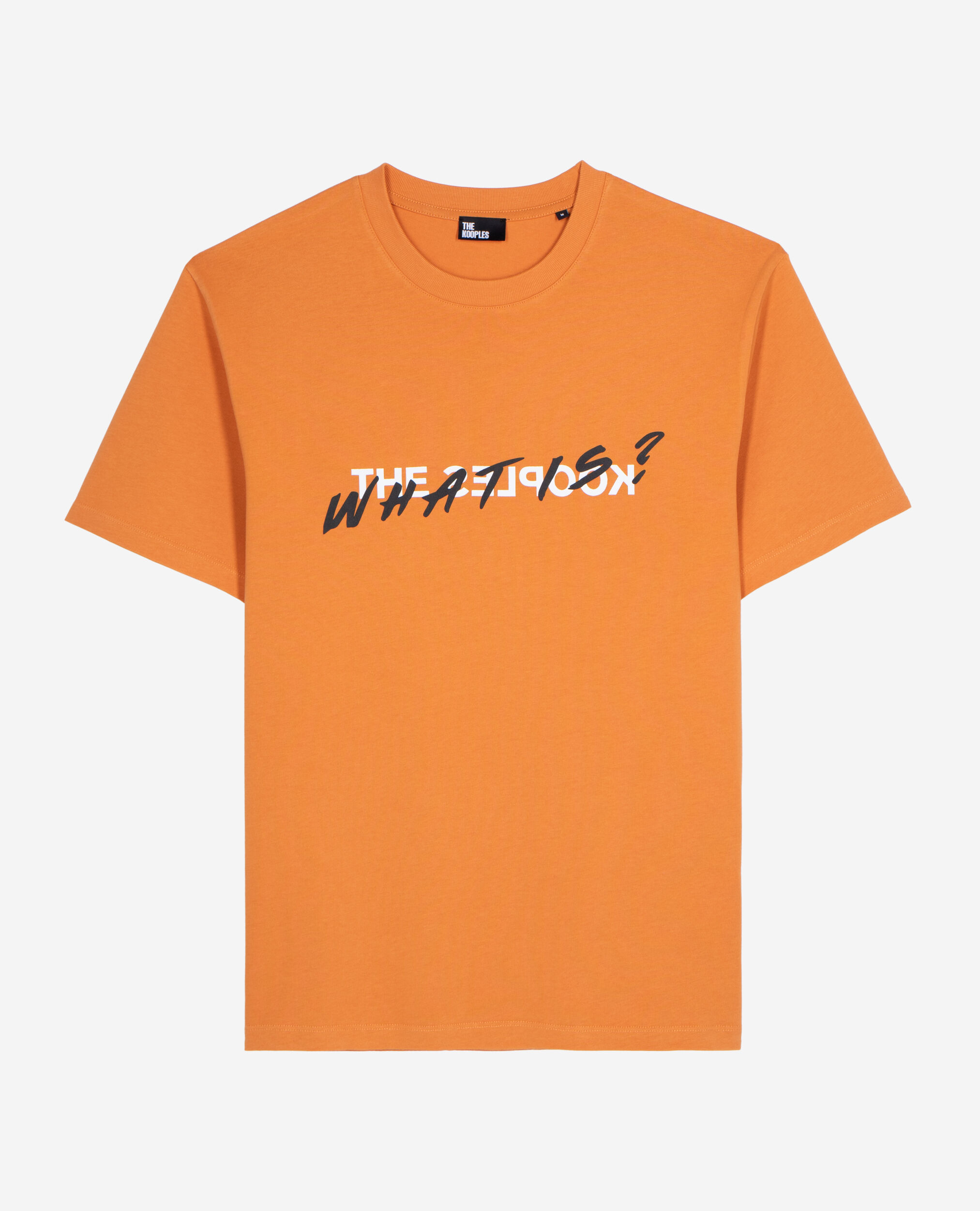 T-shirt What is orange, ABRICOT, hi-res image number null