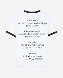 The Kooples FEMME WHITE t-shirt avec sérigraphie blanc