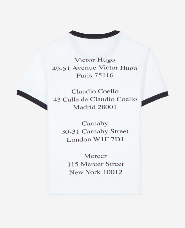 The Kooples FEMME WHITE t-shirt avec sérigraphie blanc