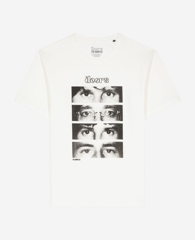The Kooples MIXTE ECRU t-shirt mixte the doors x the kooples écru