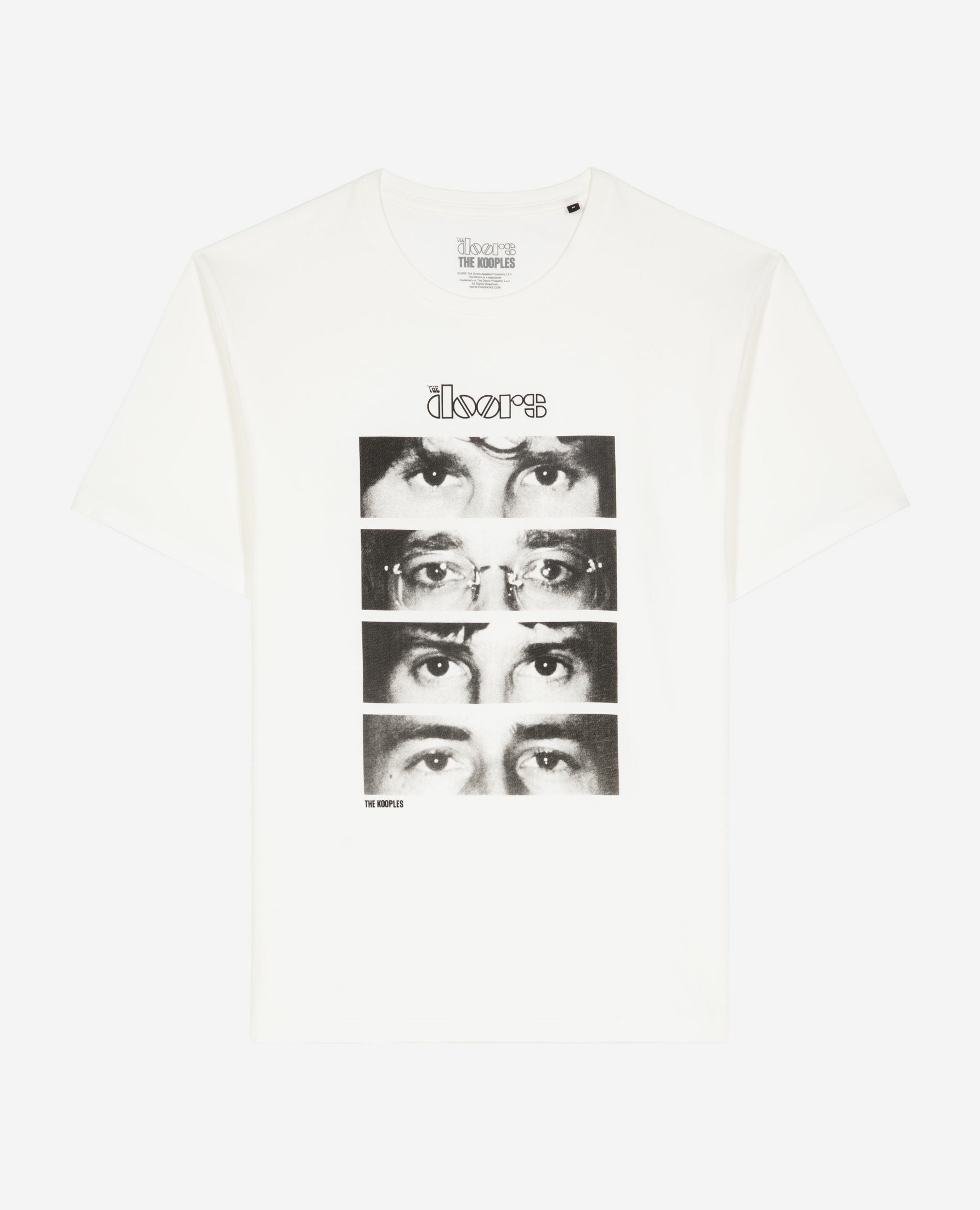 T-shirt mixte The Doors X The Kooples écru, ECRU, hi-res image number null