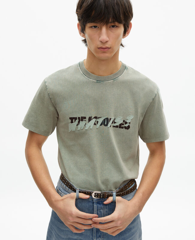 The Kooples HOMME BLUE/GREEN t-shirt what is vert