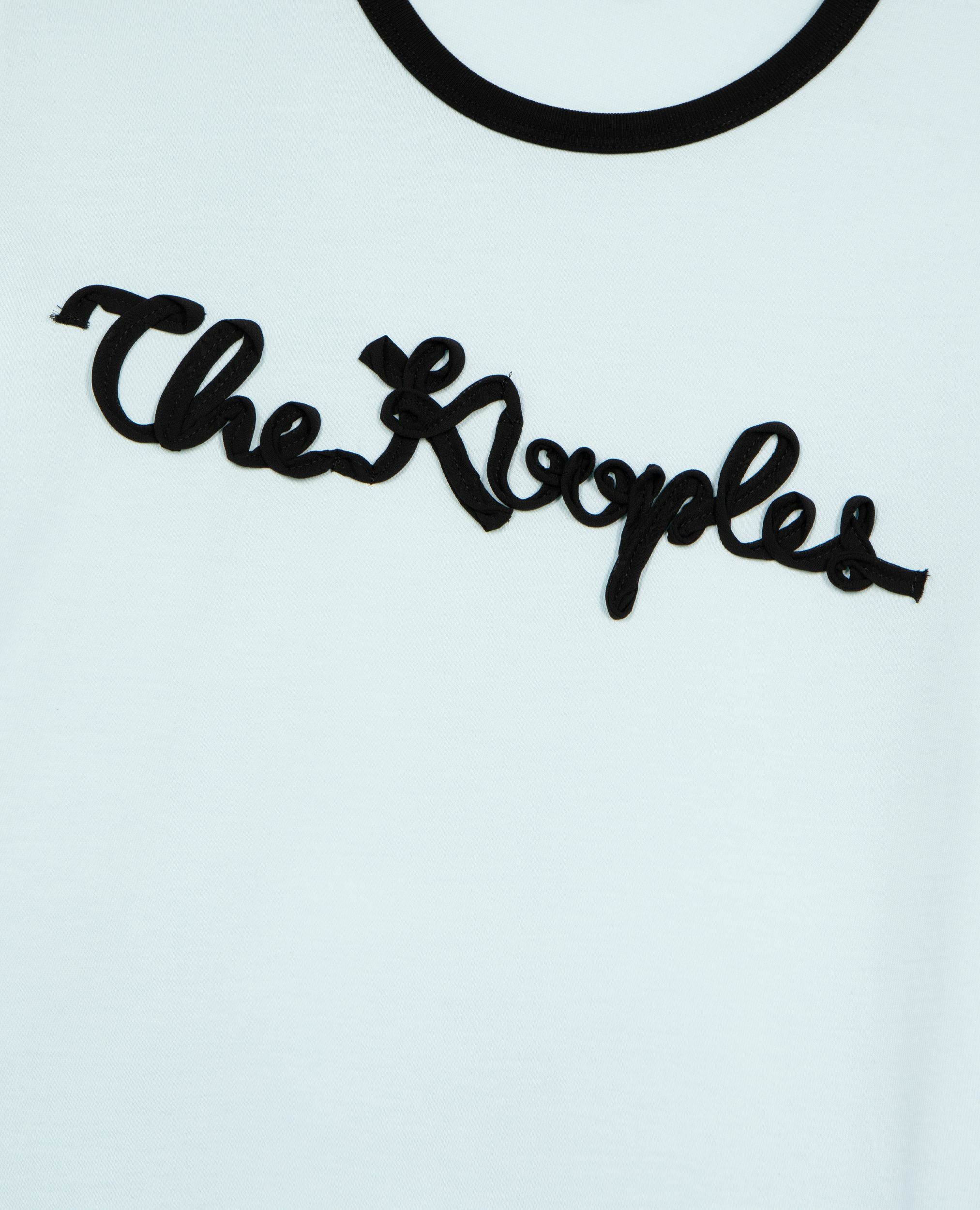T-shirt broderie ruban bleu clair, BABY BLUE, hi-res image number null
