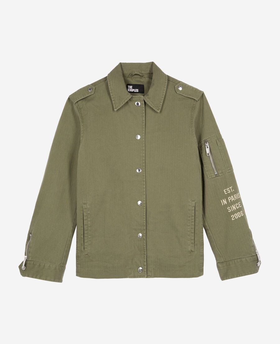 The Kooples WOMEN KAKI khaki jacket