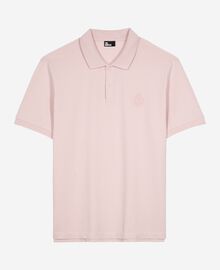 The Kooples HOMME LILA polo en piqué col classique rose pâle