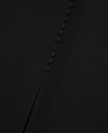 The Kooples FEMME BLACK jupe longue en soie noire