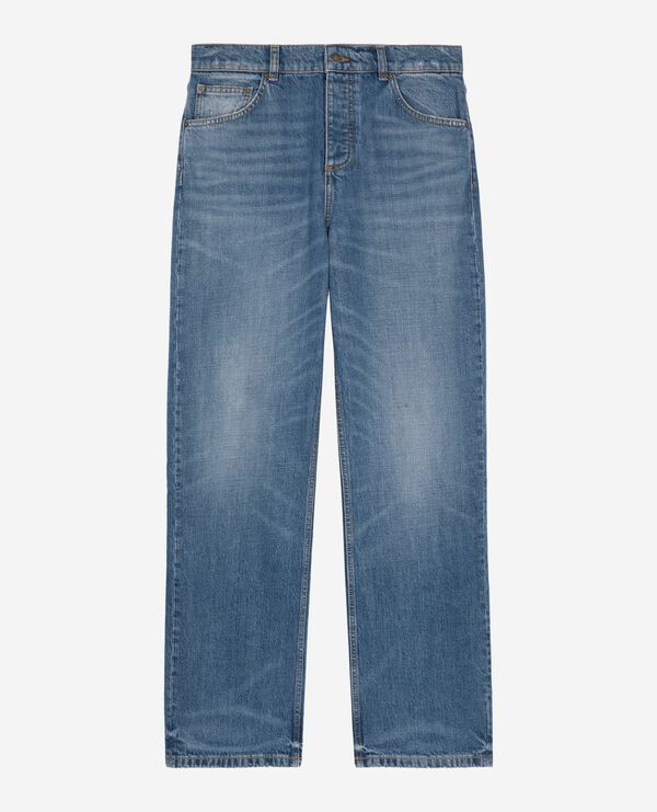 The Kooples HOMME BLUE jean baggy bleu