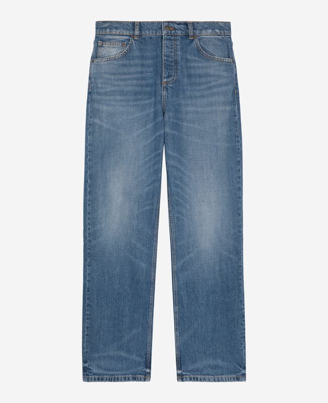 The Kooples HOMME BLUE jean baggy bleu