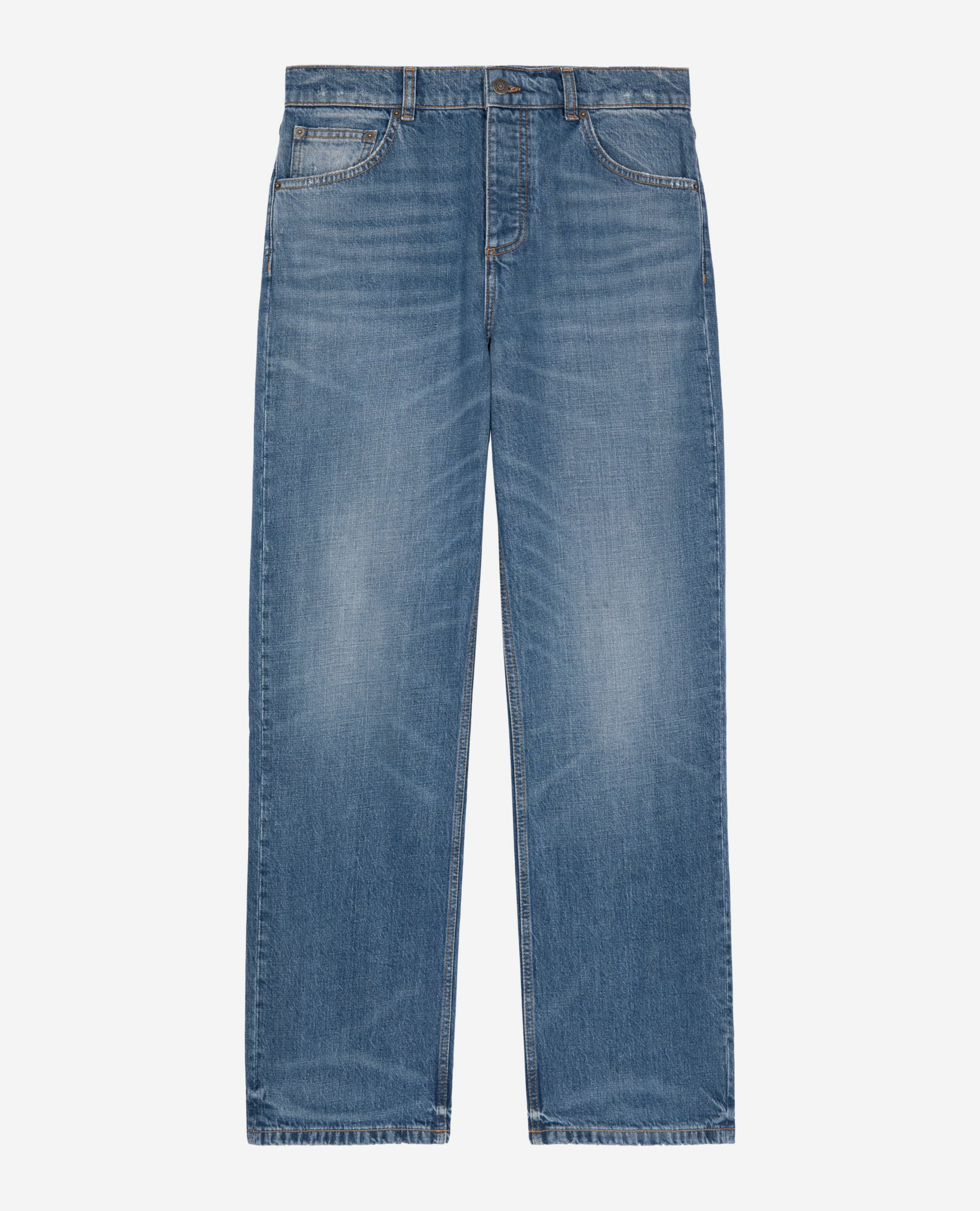 Jean baggy bleu, BLUE, hi-res image number null