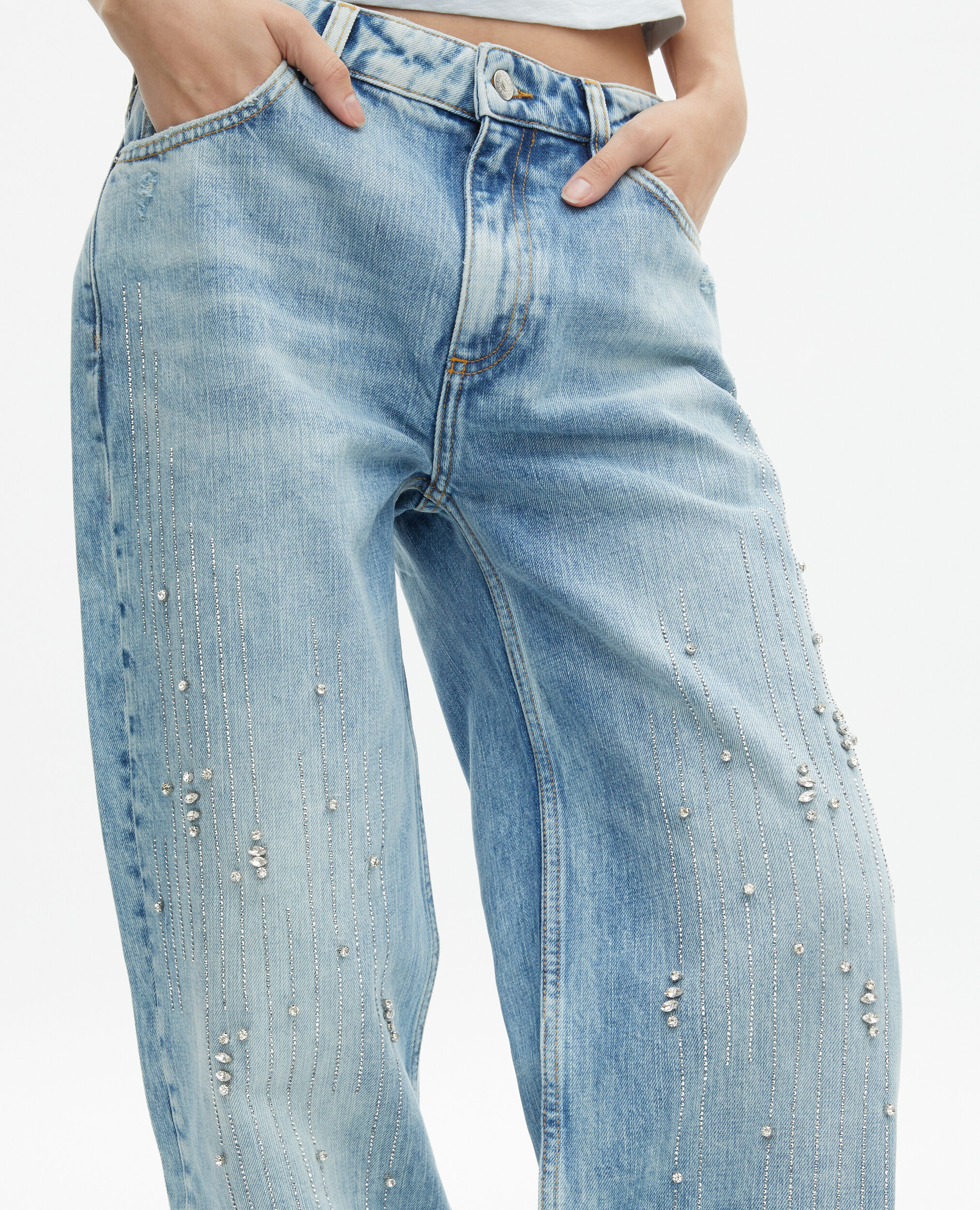 Jean large bleu clair, BABY BLUE, hi-res image number null