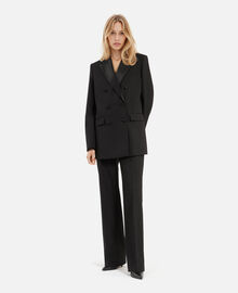 The Kooples FEMME BLACK veste de smoking noire