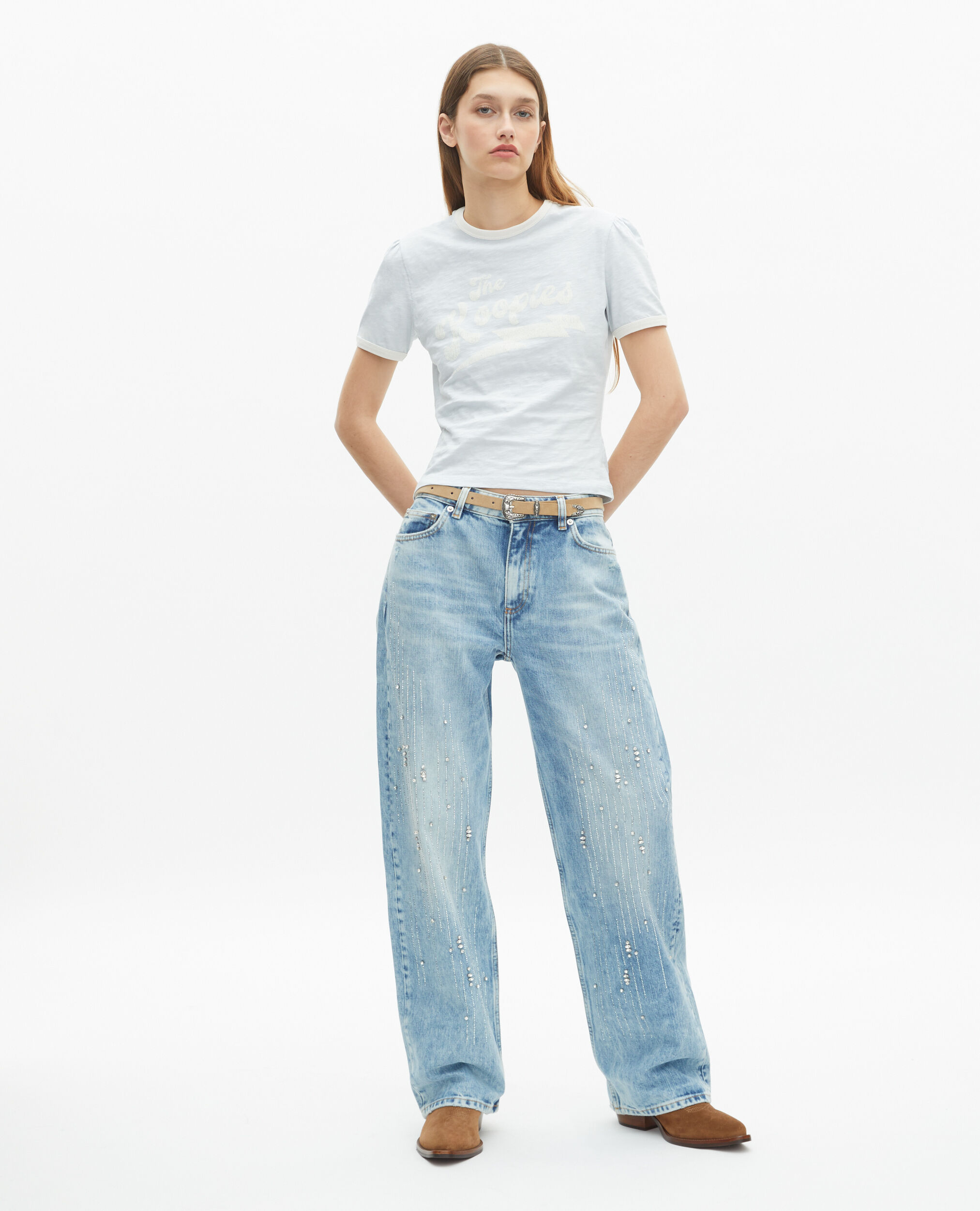 Jean large bleu clair, BABY BLUE, hi-res image number null