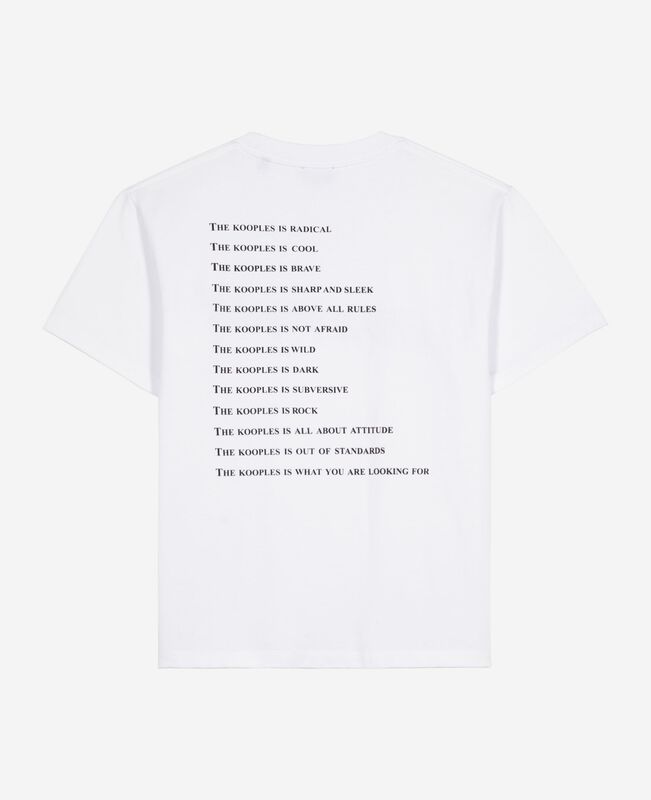The Kooples FEMME WHITE t-shirt what is blanc