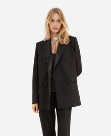 The Kooples FEMME BLACK veste de smoking noire