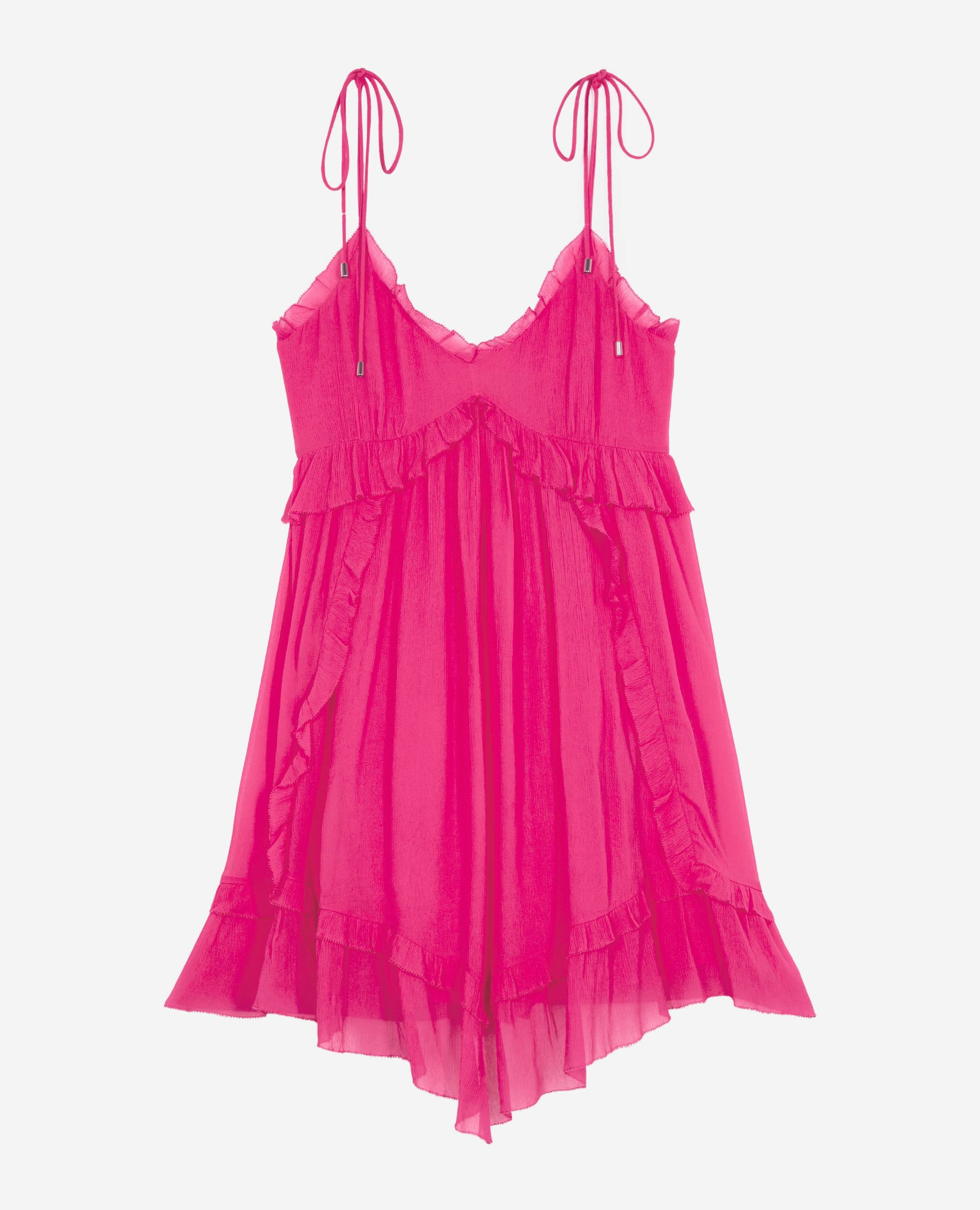 Robe courte fuchsia, FUSHIA, hi-res image number null