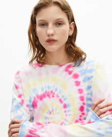 The Kooples FEMME MULTICOLOR pull tie and die multicolor
