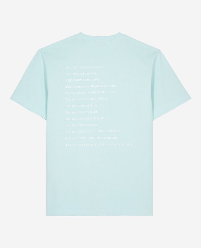 The Kooples HOMME BABY BLUE t-shirt what is bleu ciel