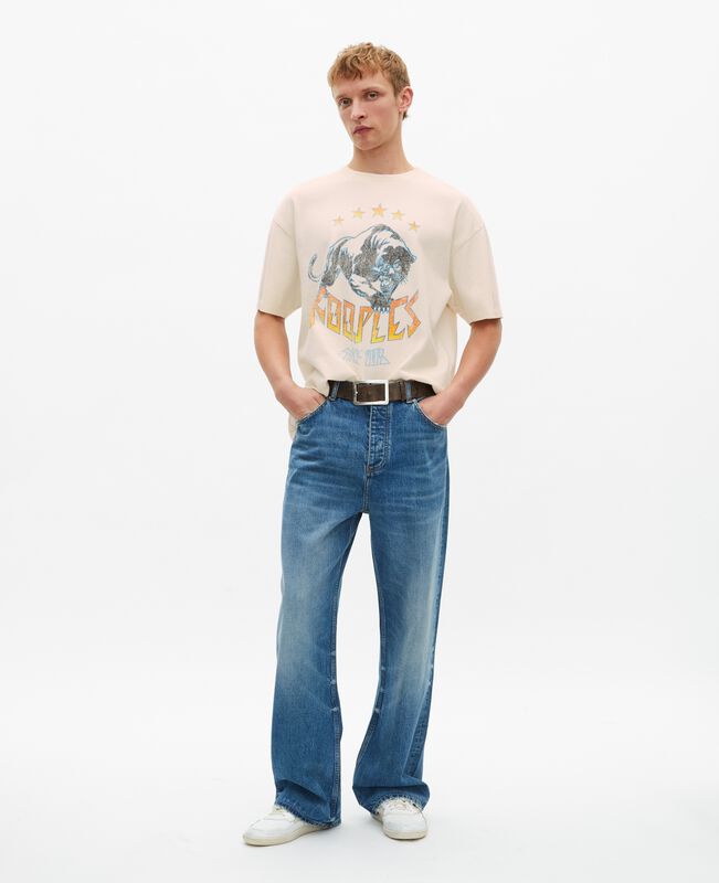 The Kooples HOMME BROWN ceinture en cuir marron
