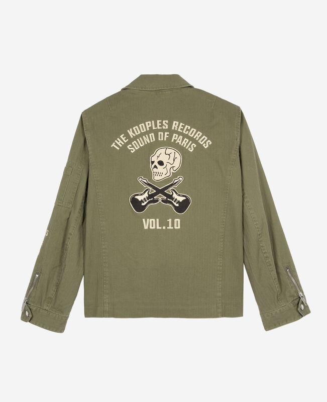 The Kooples FEMME KAKI veste kaki