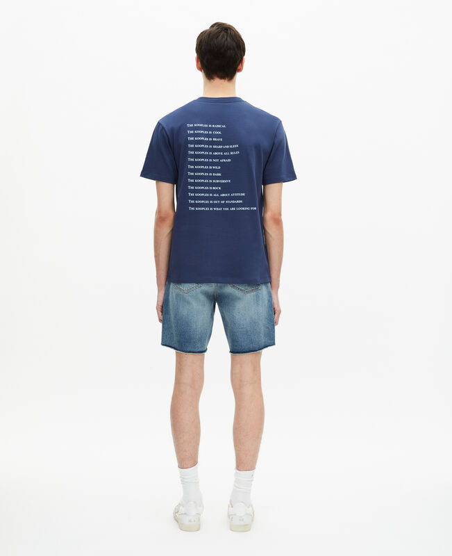 The Kooples HOMME DARK NAVY t-shirt what is bleu marine